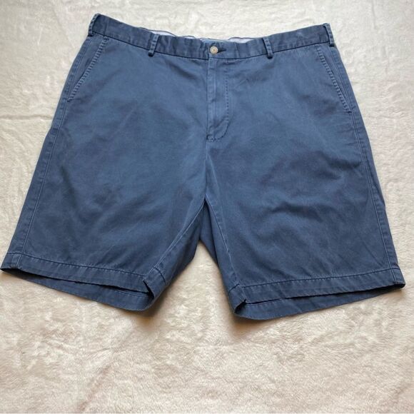Peter Millar Blue 100% Pima Cotton Shorts Size 38 - Picture 1 of 8